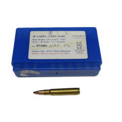 Boite de 20 douilles calibre 8 x 60 S  ref 580  catégorie C