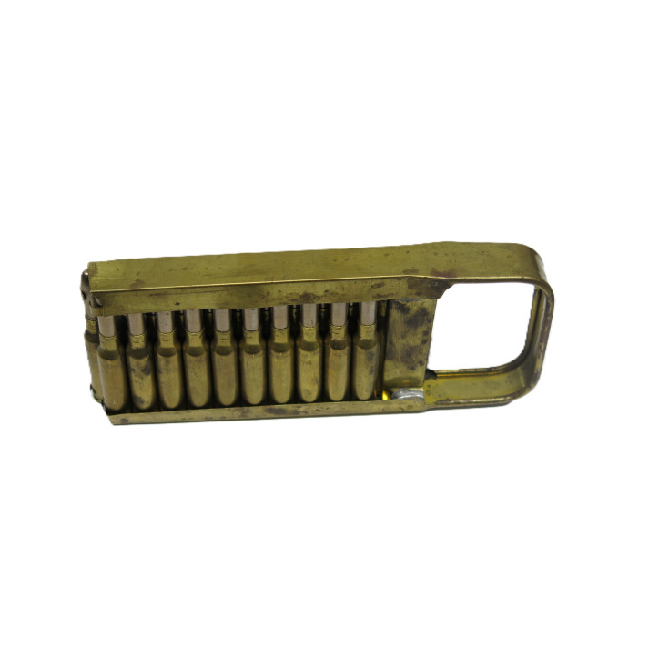 Clips avec cartouches inerte mitrailleuse BREDA   box 266