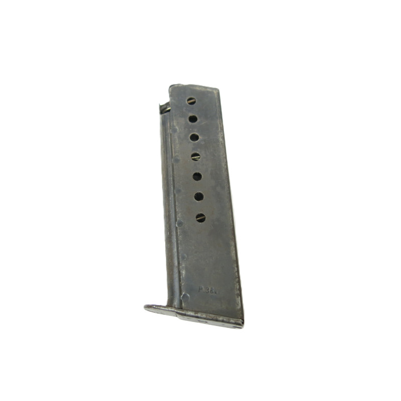 Chargeur neutralisé  pistolet P38 39/45 waffenamt 135   ref 100