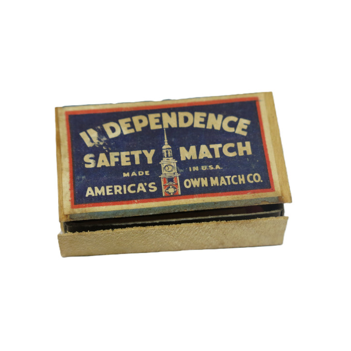 Boite d'allumettes pleine US Independence  ref 480       box 53