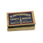 Boite d'allumettes pleine US Independence  ref 480       box 53