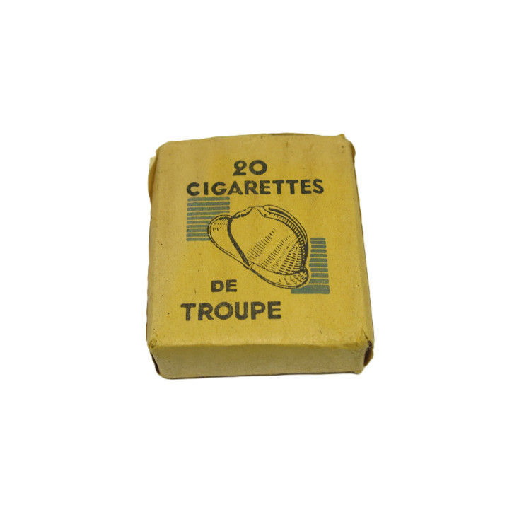 Paquet de 20  cigarettes Troupe    ref 74     box 53