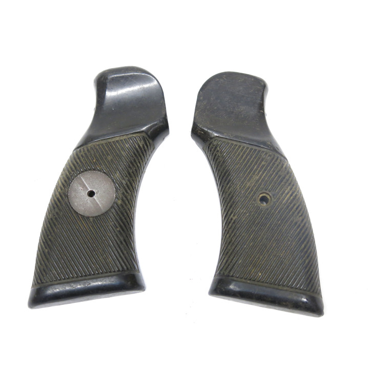Paire de plaquettes revolver Enfield 380    box 53