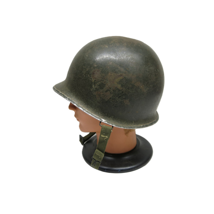 Casque complet  US army original 1944  ref 369
