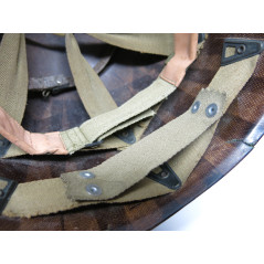 Casque complet  US army original 1944  ref 369