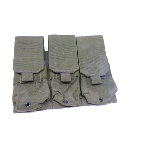 Porte chargeur tactical  cordura vert pour FAMAS ou M16 et autres  ref 423    box 250