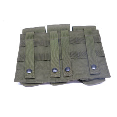 Porte chargeur tactical  cordura vert pour FAMAS ou M16 et autres  ref 423    box 250