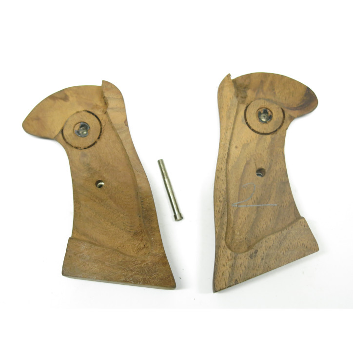 Plaquettes de crosse Bois revolver Llama ref 36          box 217