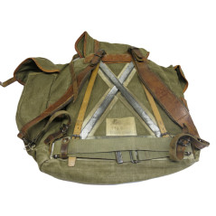 Sac a dos armée Française Indochine Algérie fabrication Besson  ref 698