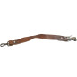 Bélière porte sabre officier cuir marron  ref 15