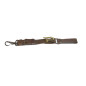 Bélière porte sabre officier cuir marron  ref 60
