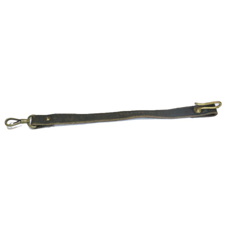 Bélière porte sabre officier cuir marron ref 30 box 290