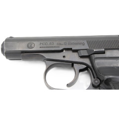 Pistolet CZ 83 Calibre 9 Browning (380 ACP)