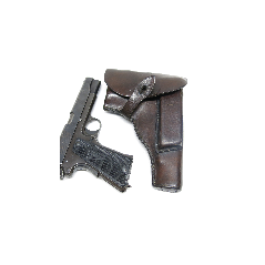 Superbe étui cuir original pistolet Radom Vis 35 modèle Allemand ww2.