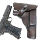 Superbe étui cuir original pistolet Radom Vis 35 modèle Allemand ww2.