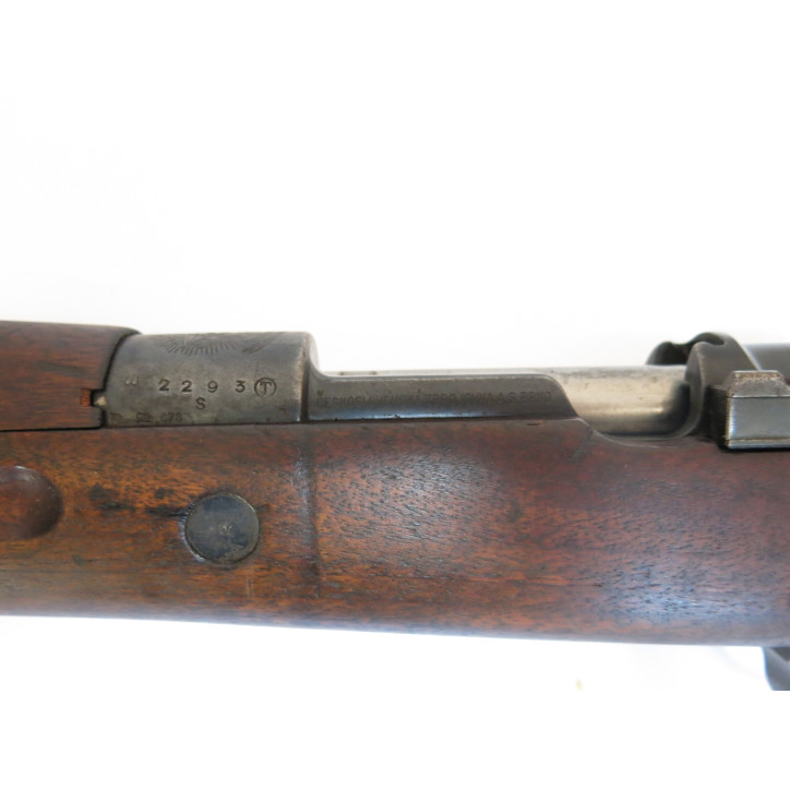 Carabine Brésilienne produit par la BRNO model 1908/34 calibre 7x 64