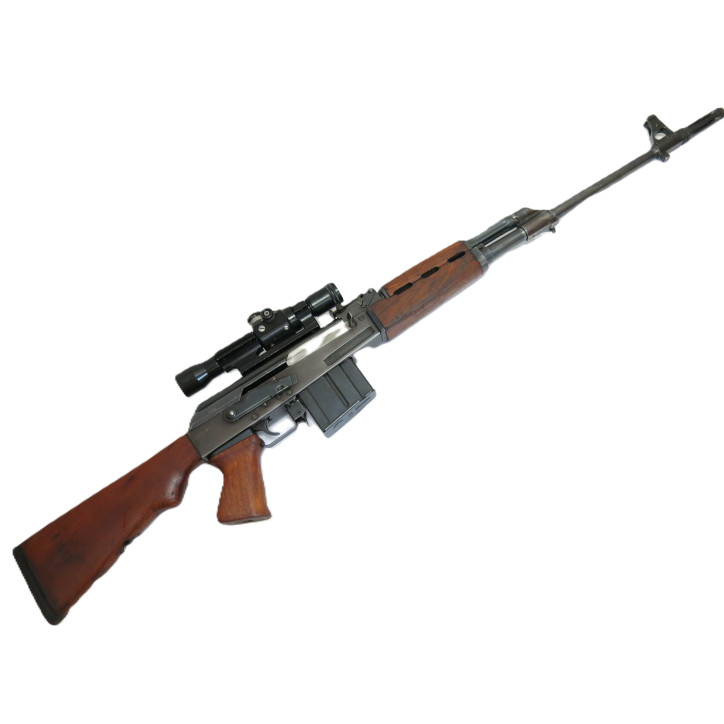 Fusil Zastava M 76 en calibre 8 x 57 avec lunette originale