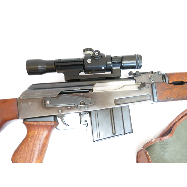 Fusil Zastava M 76 en calibre 8 x 57 avec lunette originale