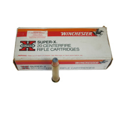 Boite de 20 cartouches calibre 45-70 Gvt  Winchester