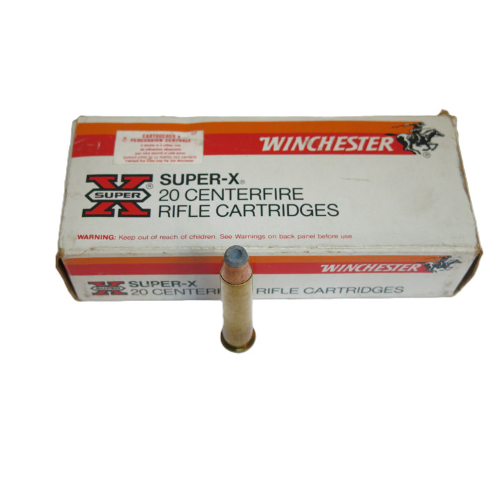 Boite de 20 cartouches calibre 45-70 Gvt  Winchester