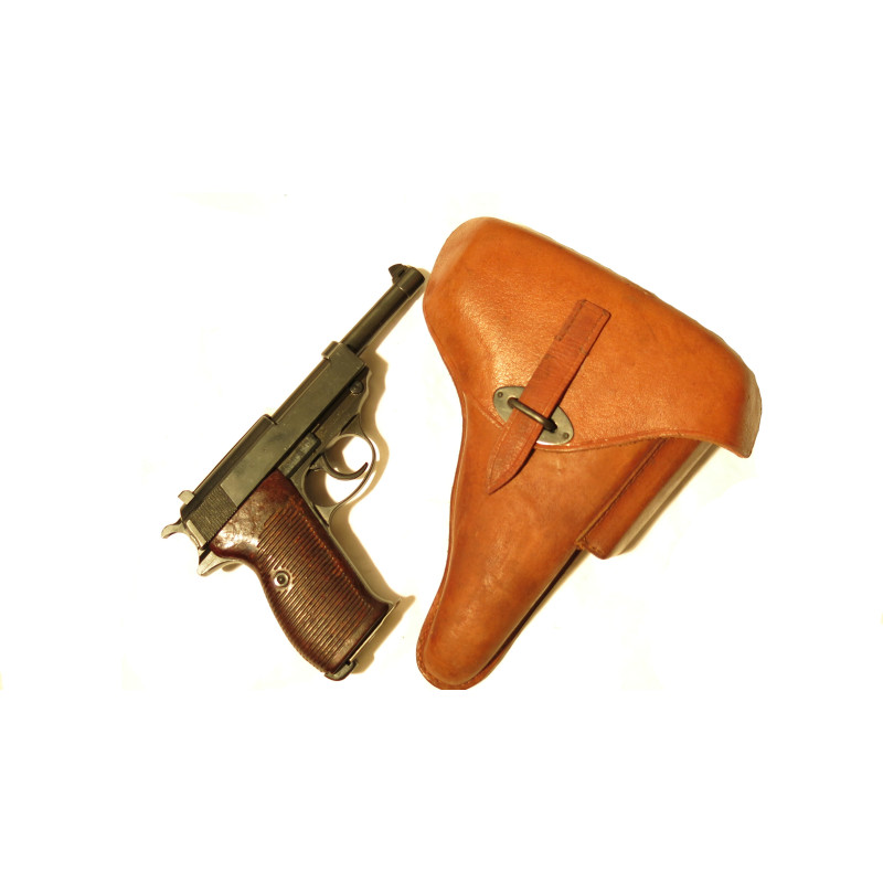 Etui P38 type 1° modèle cuir couleur fauve 