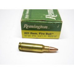 Boite de 20 cartouches calibre 221 REM Fire ball     R 221 F