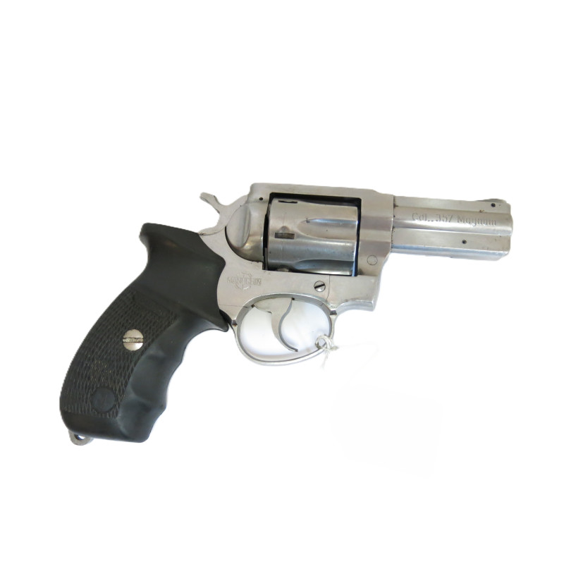 Revolver MANURHIN POLICE X1 inox canon de 3", calibre 357 Mag  categorie B