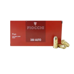 Boite 380 Fiocchi  FMJ 95 Gr       categorie B