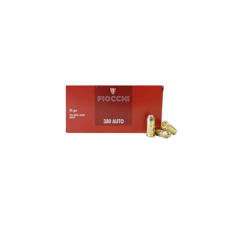 Boite 380 Fiocchi  FMJ 95 Gr       categorie B