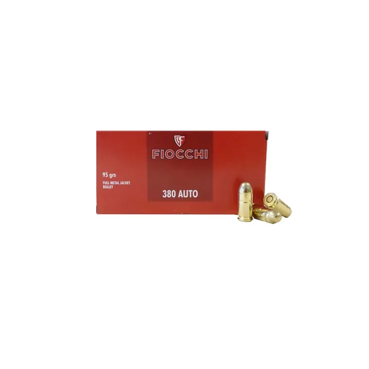 Boite 380 Fiocchi  FMJ 95 Gr       categorie B