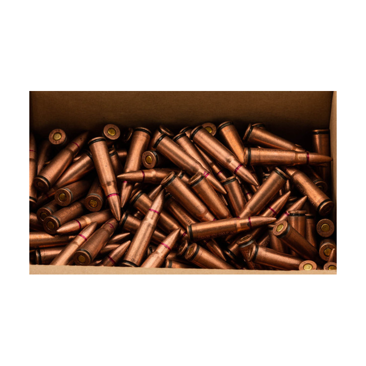 32 cartouches de 7.62 x 39 de surplus