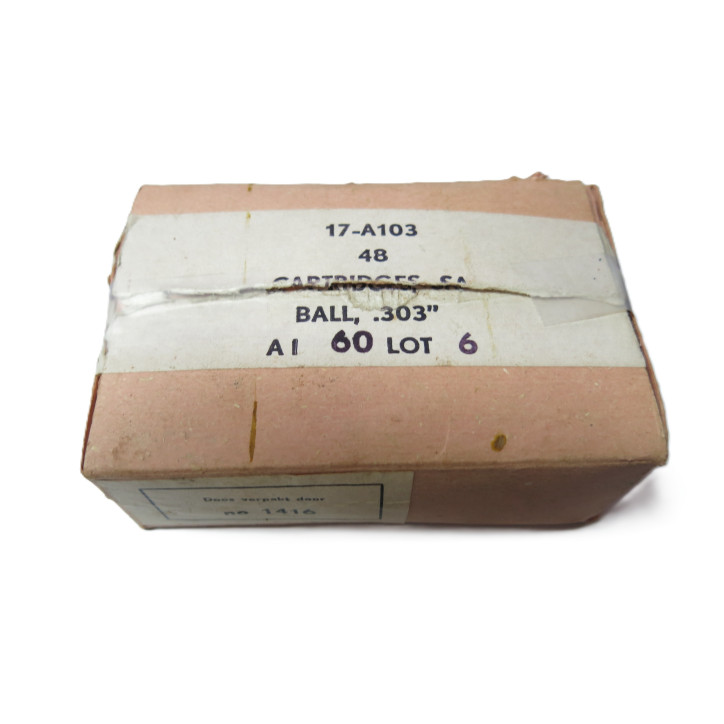 Boite de 48 cartouches calibre 303 Brtish ref 23  categorie C