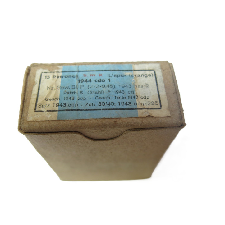 Boite de 7.92 Mauser SMK L spur orange ref 123   categorie C