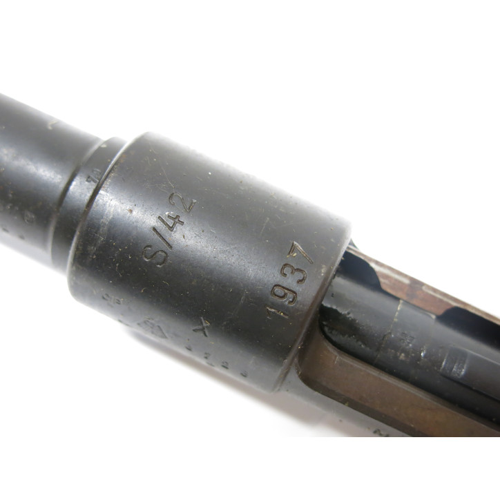 Mécanique complète fusil Mauser 98K code S/42 1937 calibre 8 x 57 numéro 3723