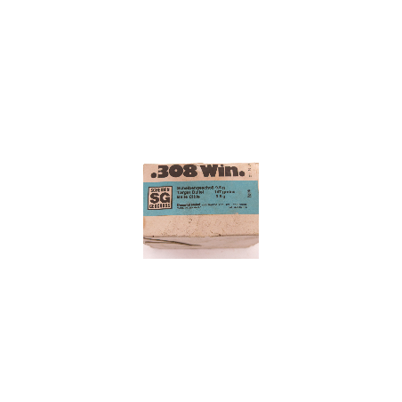 Boite de 50 cartouches RWS  7.62 x 51- 308  RWS 147 GR Catégorie C