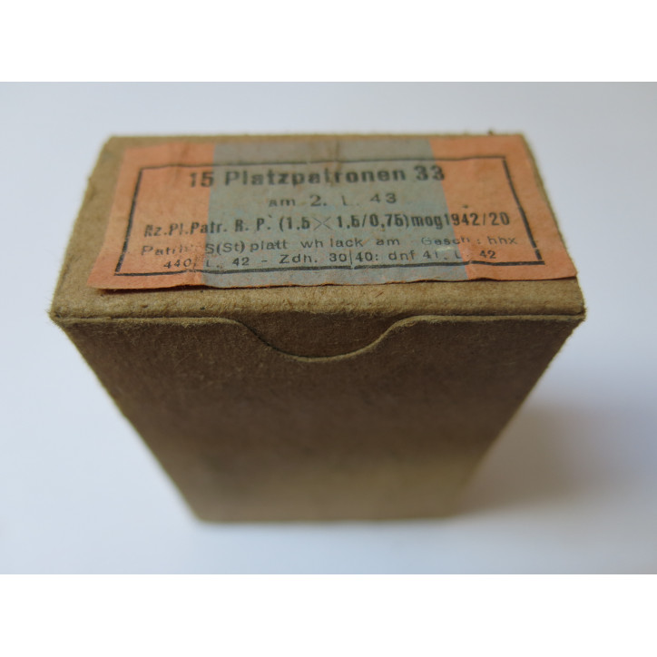 Boite pleine 7.92 Mauser balle bois  am 2 43    categorie C