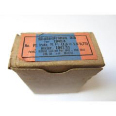 Boite pleine 7.92 Mauser balle bois  fer 1942/3          categorie c