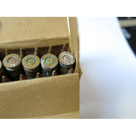 Boite pleine 7.92 Mauser sS P 249 4 L 38     categorie C