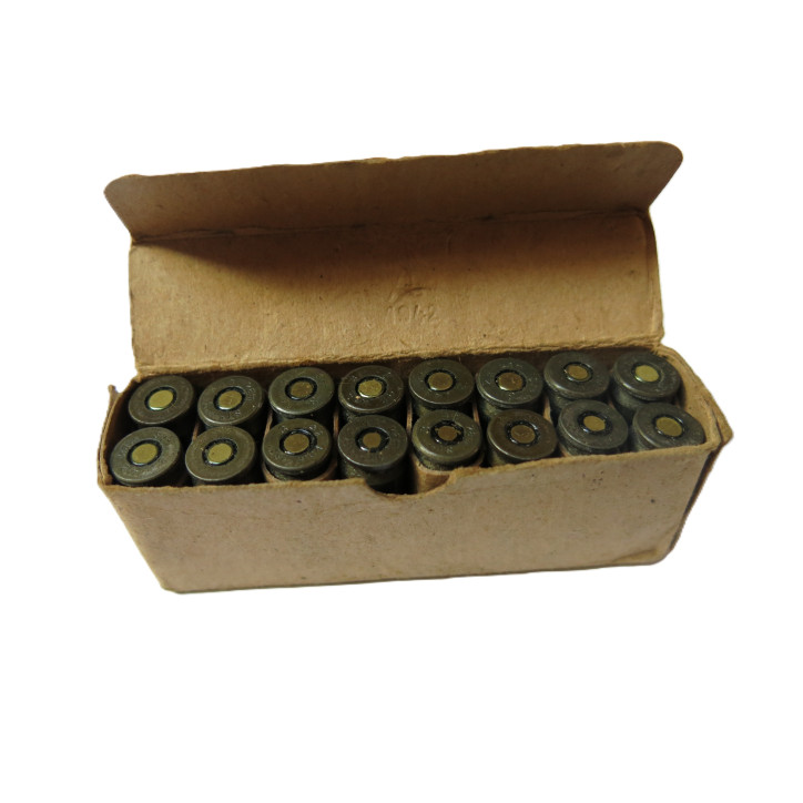 Boite de 16 cartouches 9 para Luger 1941 emp  categorie B ref  26