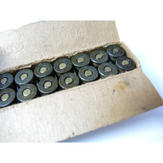 Boite de 16 cartouches 9 para Luger 1943 ch   ref 140 categorie B