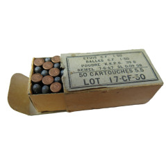 Boite vide 22 long rifle militaire fabrication  SFM