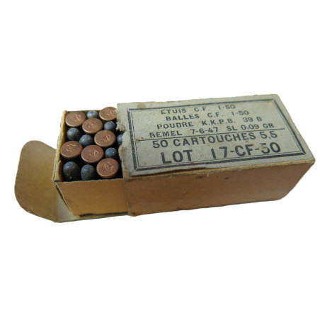 Boite vide 22 long rifle militaire fabrication  SFM