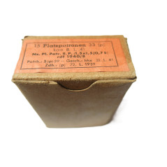 Boite pleine 7.92 Mauser balle bois  Kam 8 L 41     categorie C