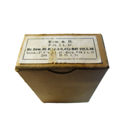 Boite pleine 7.92 Mauser sS P 94 2 L 37       categorie C