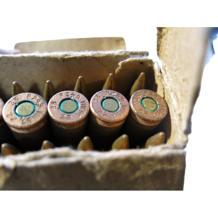 Boite pleine 7.92 Mauser sS P249 2 L 39        categorie C