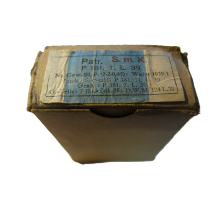 Boite pleine 7.92 Mauser SMK P181 1 L 39        categorie C
