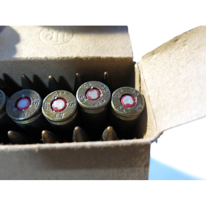 Boite pleine 7.92 Mauser SMK L'spur orange        categorie C