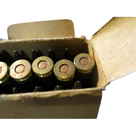 Boite pleine 7.92 Mauser SMK L spur gelb  P 151 2 L 38        categorie C