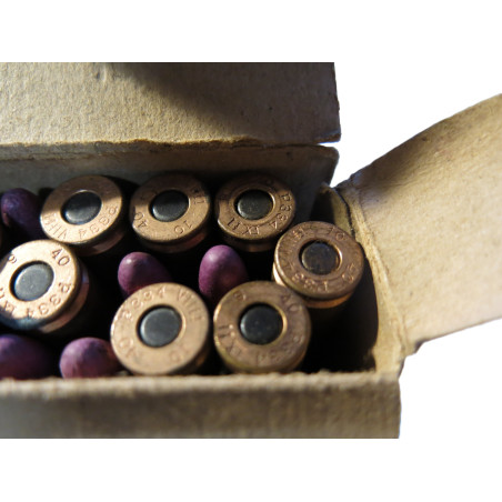 Boite pleine 7.92 Mauser Platzpatrone P169 8 L 40  balle bois      categorie C