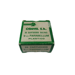 Boite de 9 para a blanc plastique Oramil